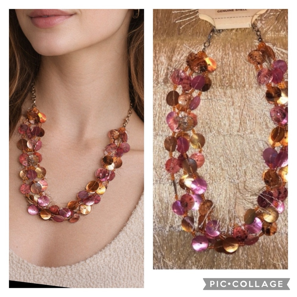 Sonoma genuine shell necklace
